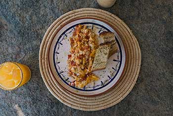 Snack at Kavos pool bar