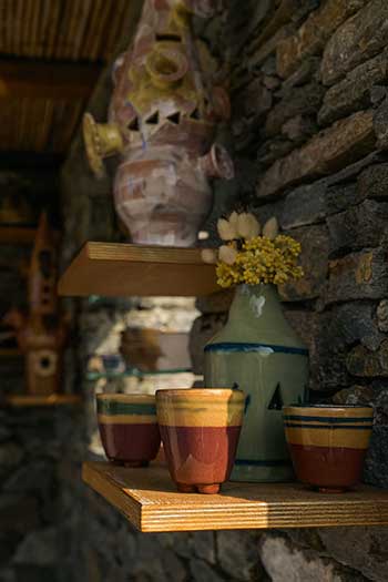 Decoration at the pool bar