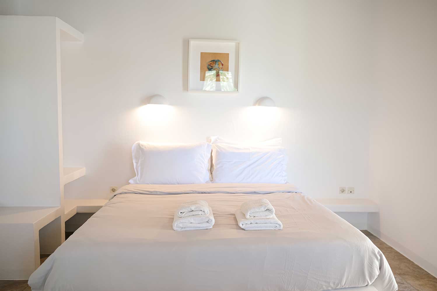 The interior of Studios Almira and Rigani at Kavos