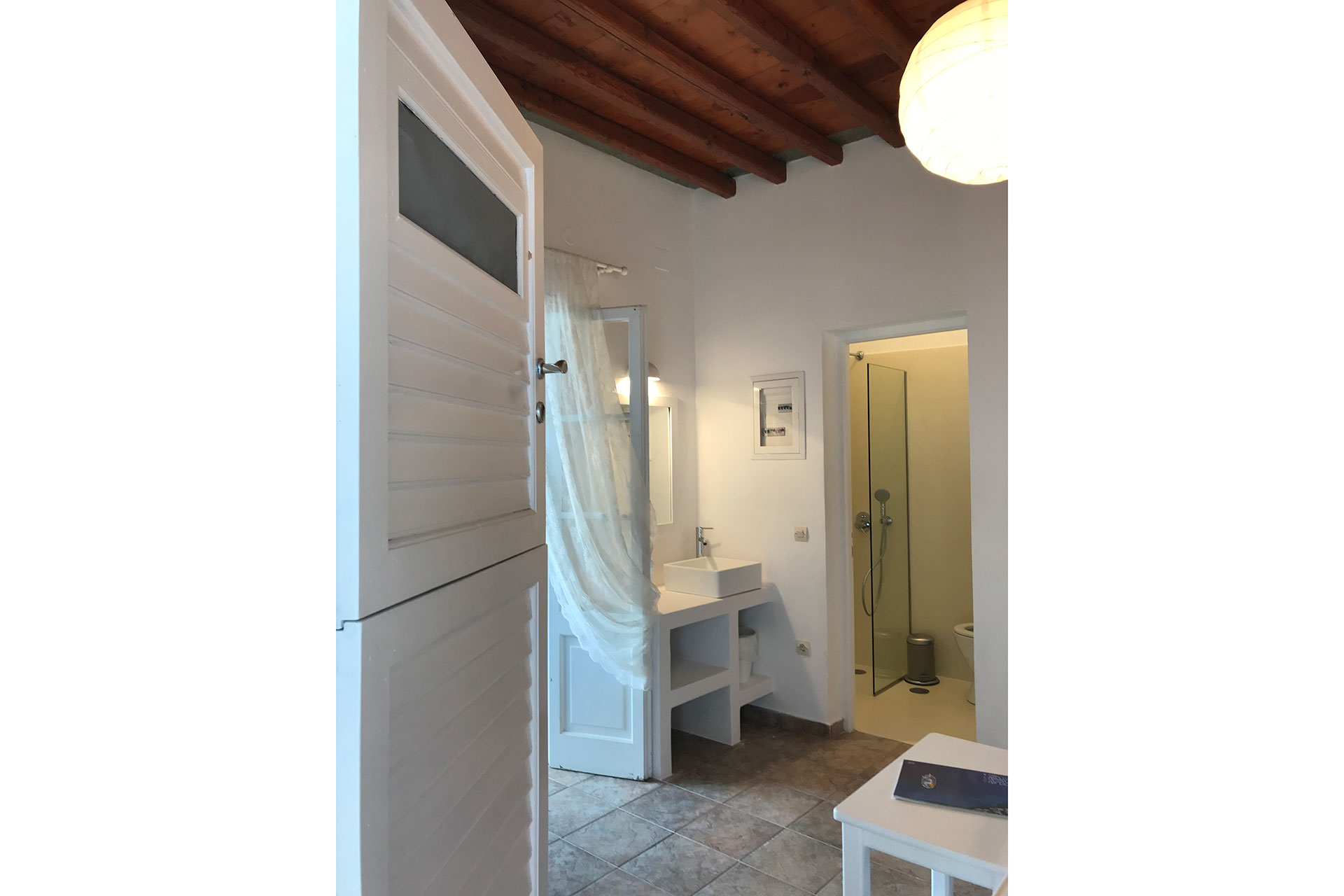 The interior of Studios Almira and Rigani at Kavos