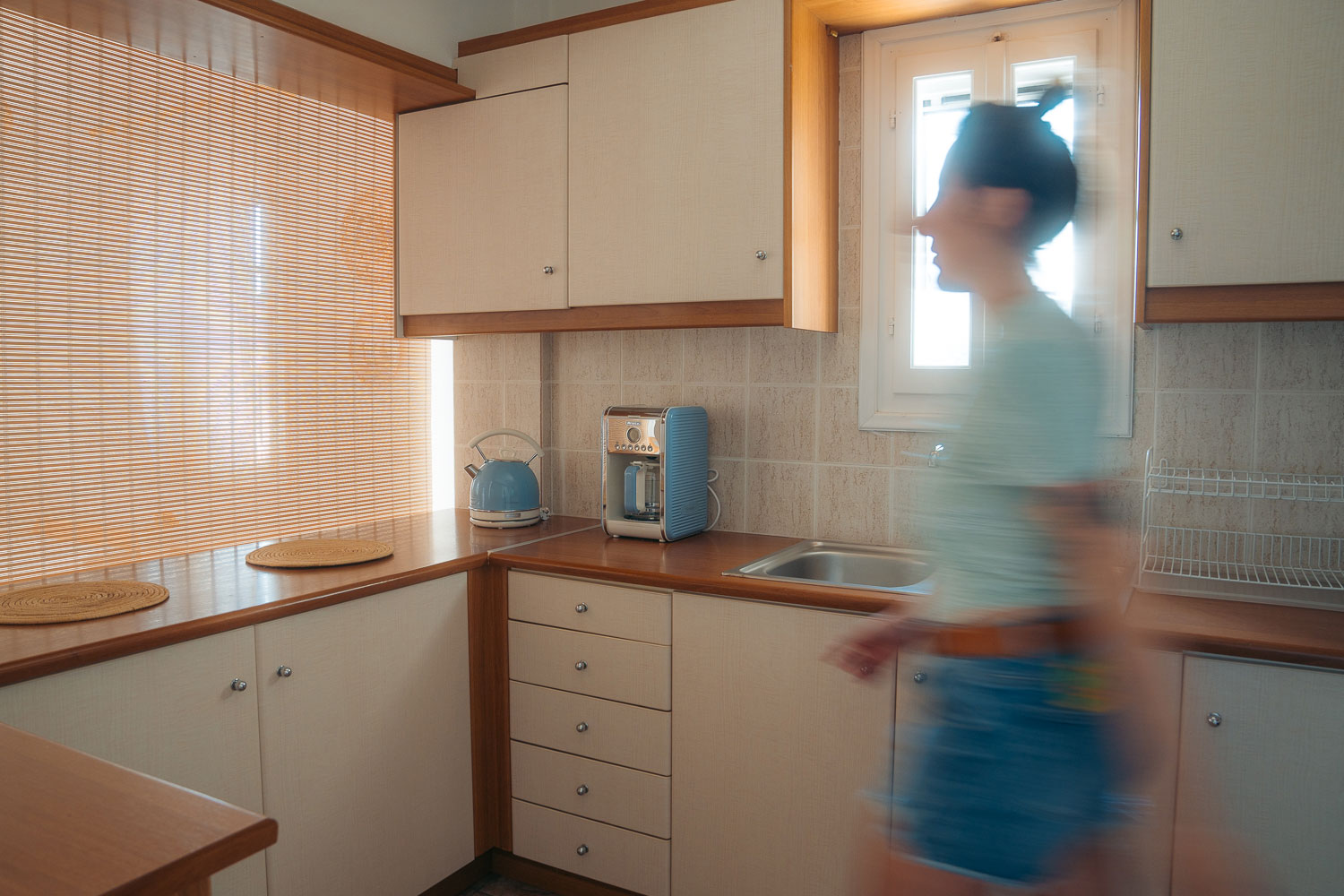 The interior of Ambeli family house at Kavos