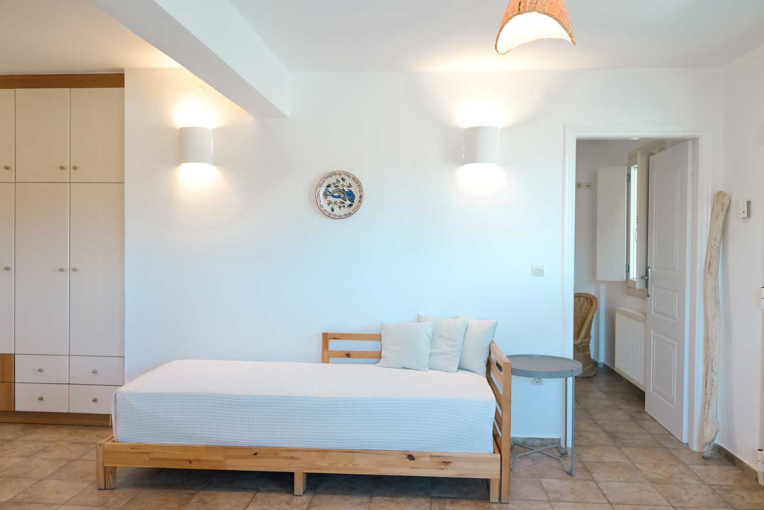 The interior of Ambeli family house at Kavos