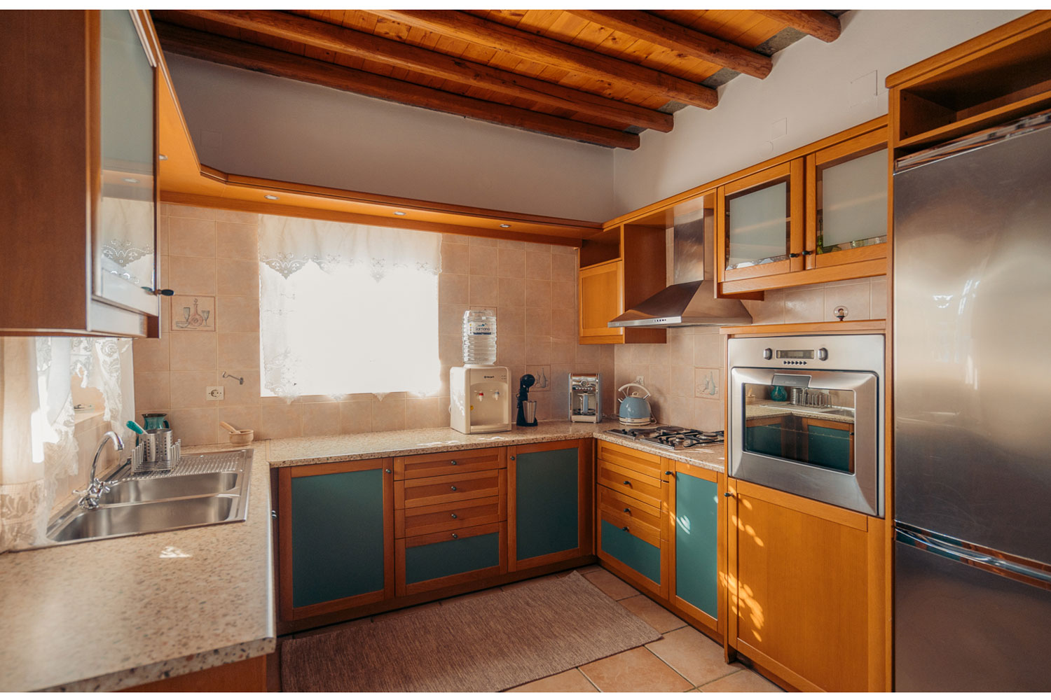 The kitchen of Elia family house at Sifnos