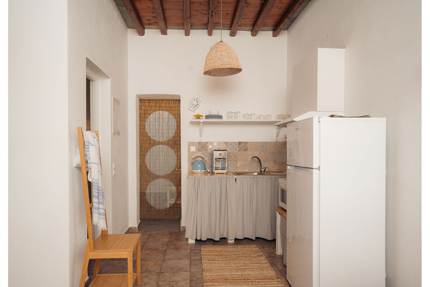 L'intérieur de la maison de la famille Elia à Sifnos