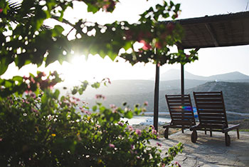 Elia family house at Kavos