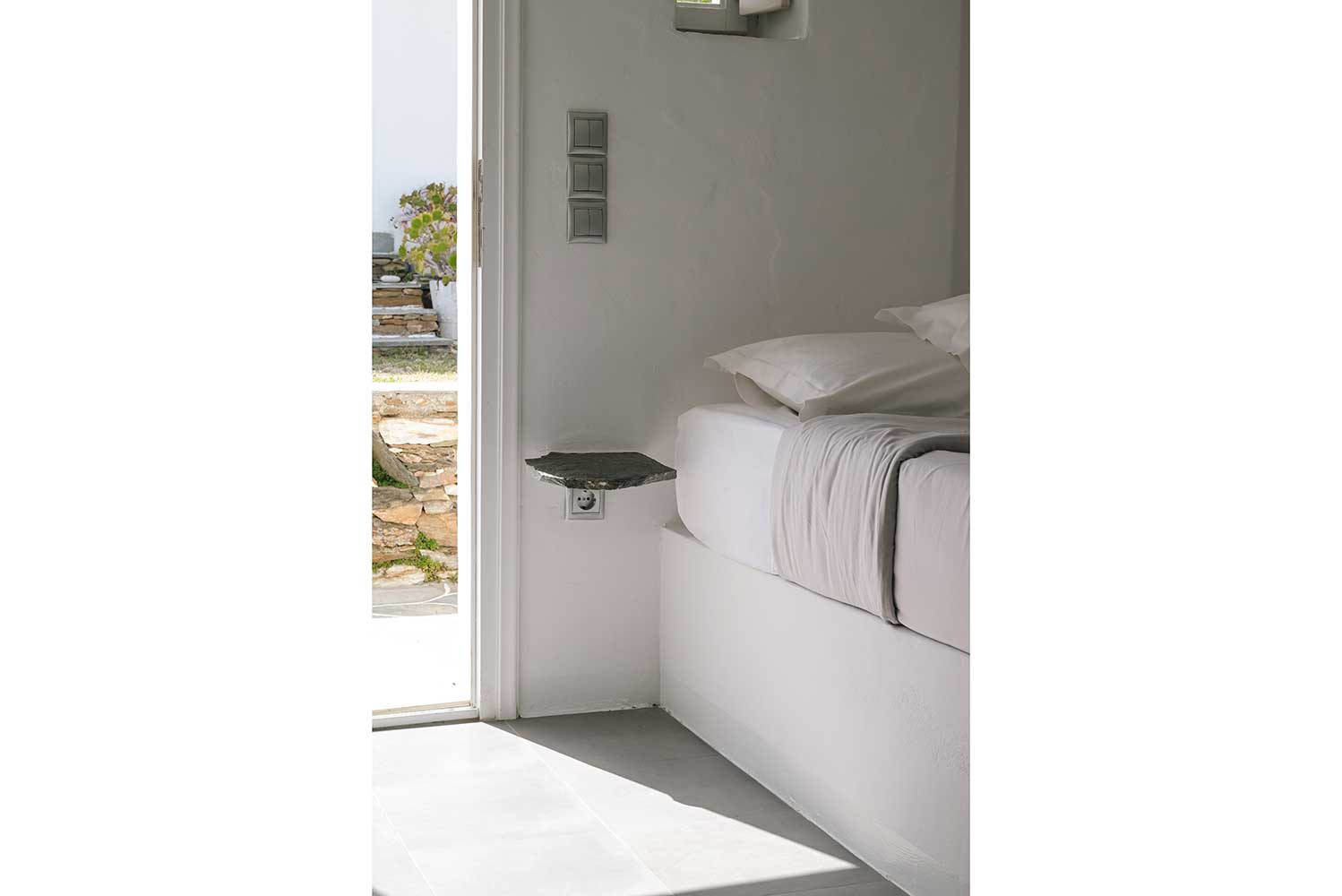 The bedroom of Thimari traditional house at Sifnos